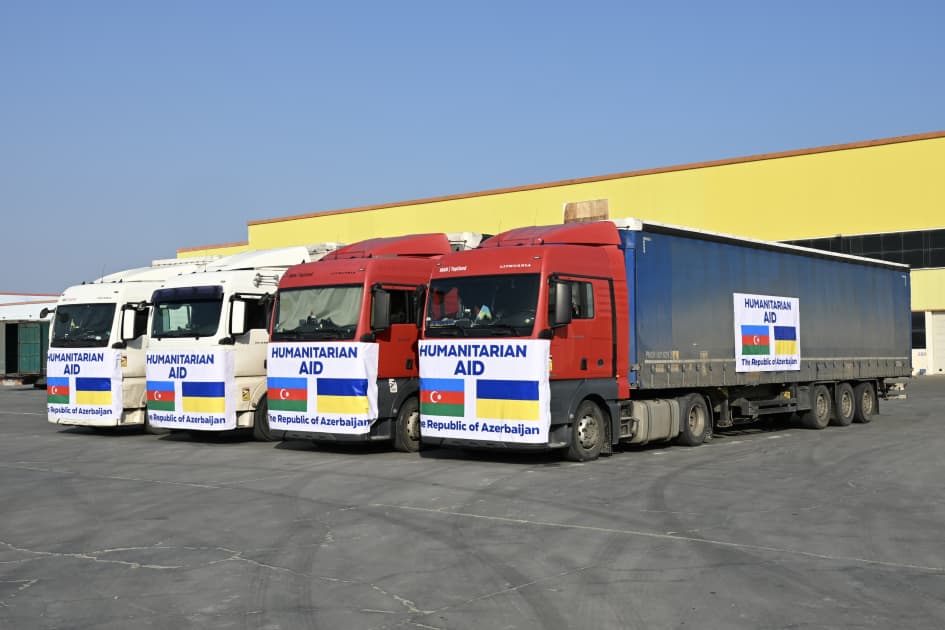 Azerbaijan Sends Second Batch of Humanitarian Aid to Ukraine