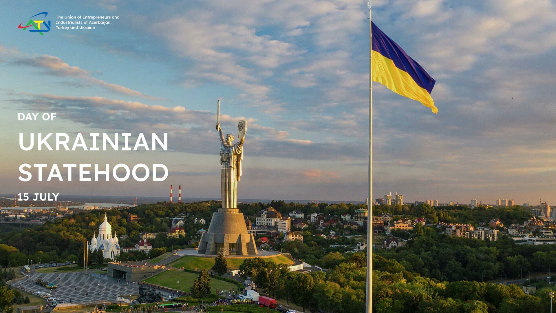 The Union of Entrepreneurs Congratulates on Ukrainian Statehood Day