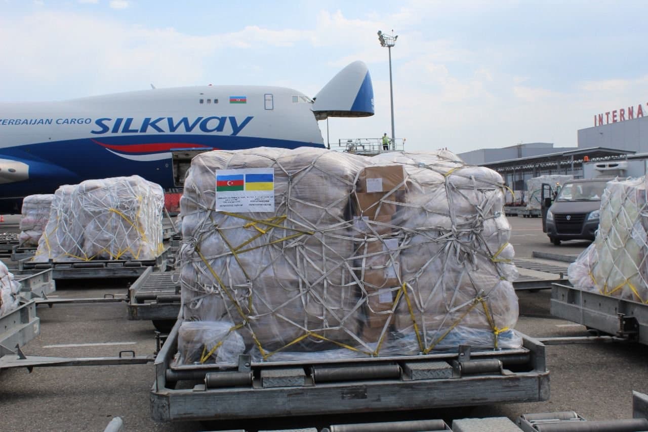 The 10th 'Anniversary' Humanitarian Aid Flight Is Already on Its Way from Azerbaijan to Ukraine!