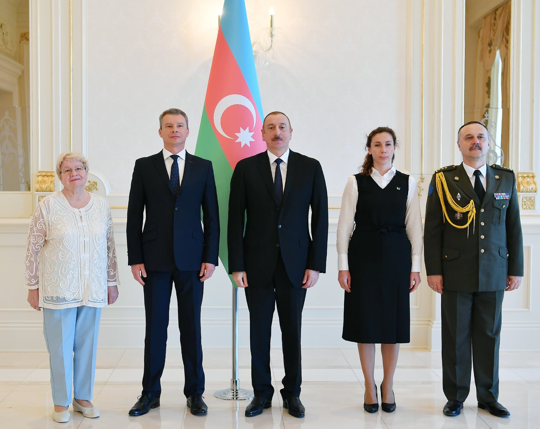President Ilham Aliyev accepted the credentials of the newly appointed Ambassador of Ukraine to Azerbaijan