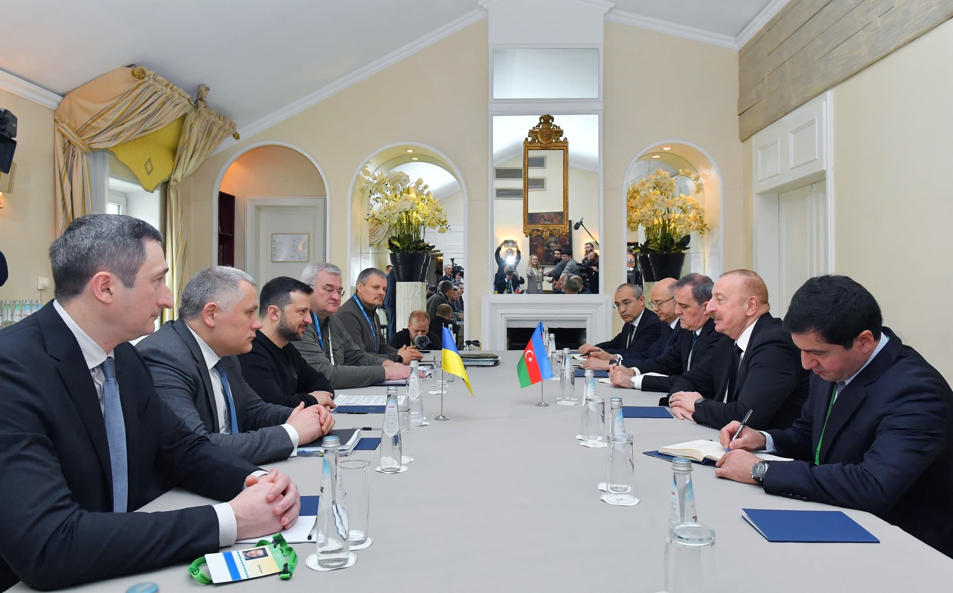 President of Ukraine had a meeting with the President of Azerbaijan in Munich