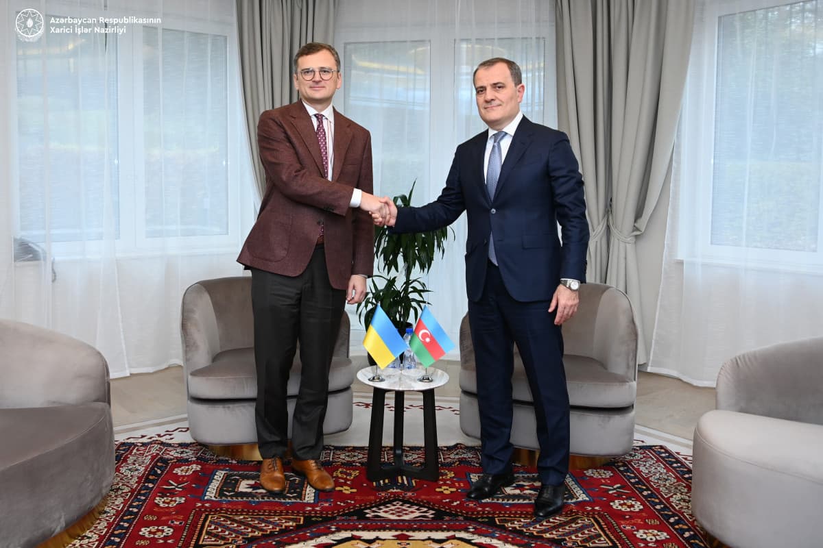 Meeting of Foreign Ministry Heads of Ukraine and Azerbaijan at EU Foreign Ministers Council Meeting